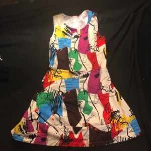 Graffiti street art a-line sheath dress